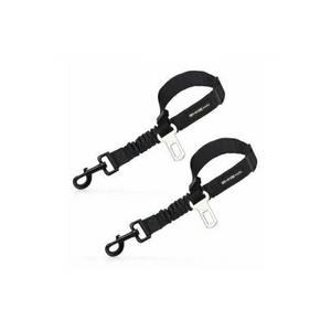 2 Pack Adjustable Dog Harness For Car Seatbelt Connector Restrain